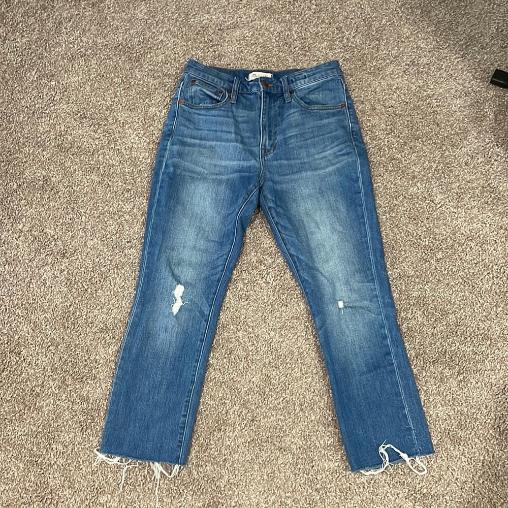 High rise slim crop boyjean from Madewell